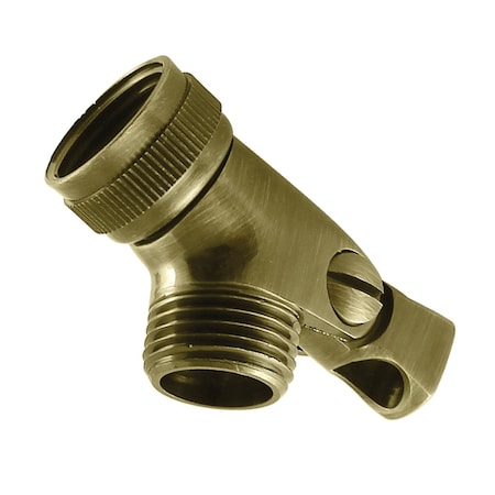 Kingston Brass Swivel Shower Connector, Antique Brass K172A3